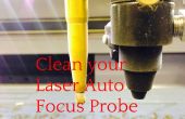 Laser etser Auto Focus sonde - reiniging