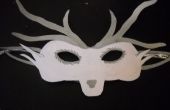 Elegent Paper Ghost herten Mask