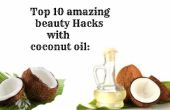Top 10 schoonheid Hacks met kokosolie-uit de uiteinden van de schoonheid van het vak