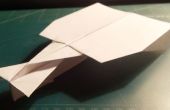 Hoe maak je de Vulcan papieren vliegtuigje