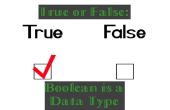 Waar of onwaar: Boolean is een gegevenstype