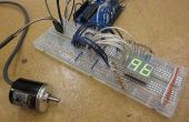 Arduino aangedreven Rotary Encoders - ik maakte het op TechShop