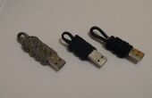 Gemakkelijk paracord USB flash drive geval