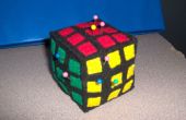 Rubik's kubus stijl speldenkussen