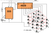 3 x 3 x 3 led kubus met behulp van een 555 timer en een scala van 4020 shift IC - geen programmering (voor de complete beginner zoals ikzelf)
