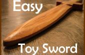 Gemakkelijk speelgoed zwaard