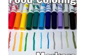 Voedsel kleuren Markers