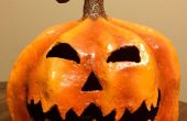 Hoe maak je een Spooky Papier Mache Halloween pompoen
