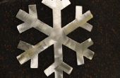 Hoe maak je een metalen sneeuwvlok