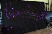 Fiber Optic Star plafond paneel met dag tijd sterren