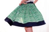 Gemakkelijk Pleated Skirt - geen patroon nodig