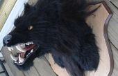 Halloween decor weerwolf hoofd