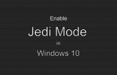 God of Jedi modus in Windows 10