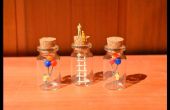 Miniatuur fles sculpturen