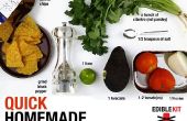 Snel recept zelfgemaakte Guacamole in 30mins