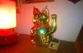 Arduino aangedreven Lucky Cat als fysieke Webteller is