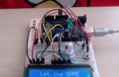 Arduino, LCD 16 x 2 & knop