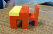 Eenvoudige Lego tafel en stoel