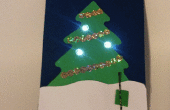 Twinkling Christmas Tree kaart
