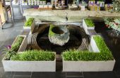 ShapeCrete:: Hypertufa / beton plantenbakken voor Teance thee winkel