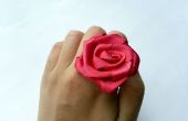DIY satijn Rose Ring