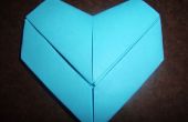 Origami papier hart [blauw]