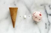 Ice Cream Cone Drips voorkomen