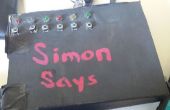 Simon zegt 6 leds