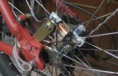 Contactloze dynamo fietsverlichting wiel