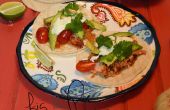 Gerookte Paprika kip taco's met pittige geitenkaas