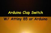 Arduino Clap gevoelige-Light-Control (de klepel)
