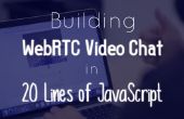 WebRTC videochat in 20 regels van JavaScript