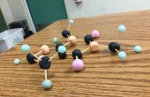 Molecule schoolproject. CAFEÏNE molecuul