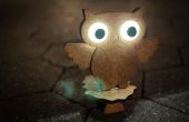Schattige magnetische Owl Lamp