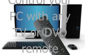 Bedien uw PC met elke afstandsbediening van TV of DVD