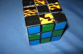 Aanpassen van de Rubiks kubus met Duct Tape