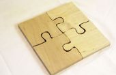DIY puzzel Coaster onderzetters