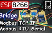 ESP8266 Modus brug Modbus RTU Slave - Modbus TCP IP-slaaf