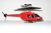 Bell Jetranger schaal lichaam voor Silverlit PicooZ Micro--helikopter RC