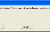Hoe maak je een Windows XP-foutbericht