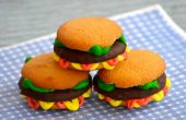 Eenvoudige en zoete Hamburger koekjes