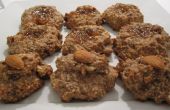 Esdoorn-amandel vingerafdruk koekjes
