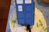 TARDIS bruids douche taart