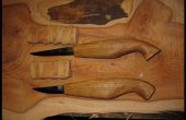 Het ontwerpen en maken van een houten Vleesmes