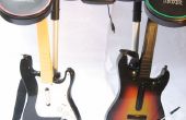 Rek je axe: een goedkope gitaar stand voor Rock Band