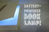 Batterij-aangedreven boek Lamp