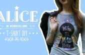 T-Shirt Alice in Wonderland DIY