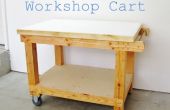 Eenvoudige workshop kar (met verborgen lade)