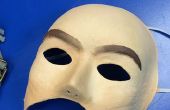 Grieks theater masker voor verpleegster
