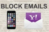 Blokkeren e-mail op Yahoo Mobile App